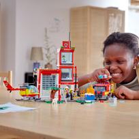 lego gaisrine - LEGO City Fire Gaisrinė 60320 - 7 nuotrauka